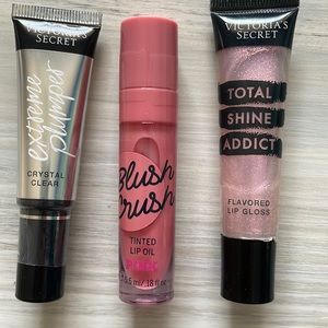 # Bundle of Victoria Secret Lipstick, Plumper & Gloss Retail $32